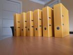 Gele ordners (6 stuks), Diversen, Schrijfwaren, Ophalen of Verzenden, Gebruikt
