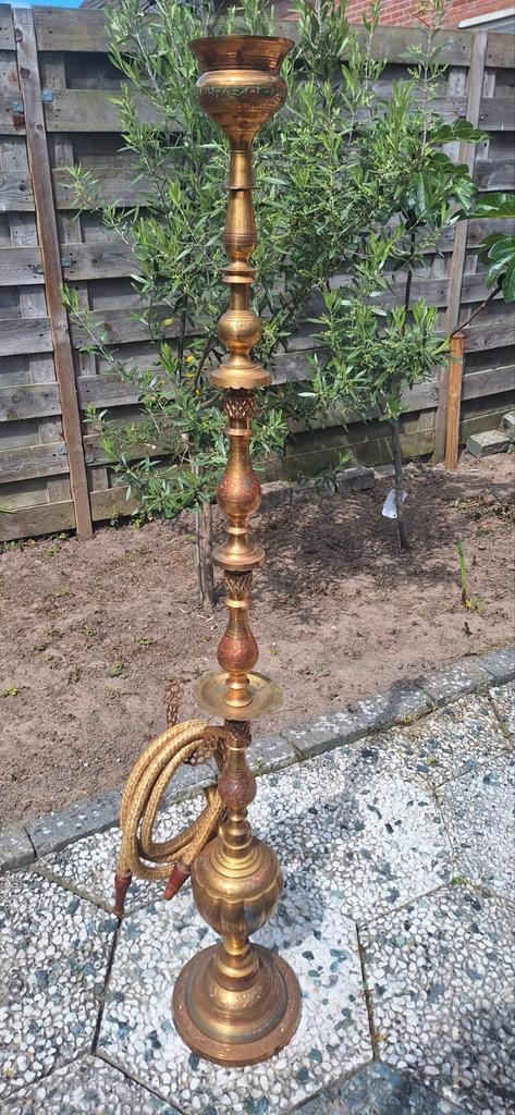 Antike shisha pijp, Antiek en Kunst, Antiek | Kandelaars, Ophalen of Verzenden