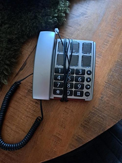 Dementie telefoon, Telecommunicatie, Vaste telefoons | Niet Draadloos, Zo goed als nieuw, Ophalen of Verzenden