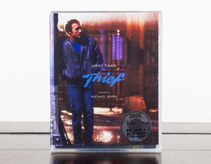 Thief 4K UHD + Blu-Ray (US Import) Criterion, Cd's en Dvd's, Blu-ray, Nieuw in verpakking, Thrillers en Misdaad, Ophalen of Verzenden