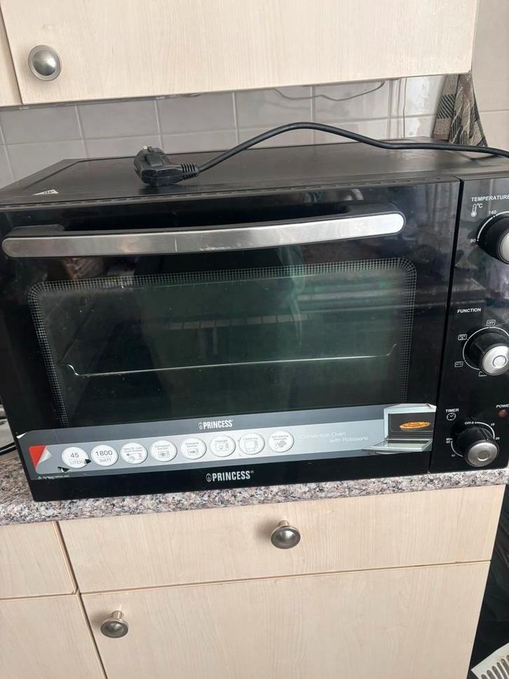 Princess Confectieoven - 45 Liter, Witgoed en Apparatuur, Ovens, Gebruikt, Vrijstaand, Oven, Minder dan 45 cm, Hete lucht, Ophalen