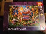 Schmidt puzzel Nachtelijke bosverhalen, Ophalen of Verzenden, 500 t/m 1500 stukjes, Zo goed als nieuw