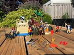 playmobil piraten eiland + extra’s❤️🖤🤍, Ophalen, Zo goed als nieuw, Los playmobil