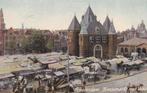 16542 Nieuwmarkt met Waag Amsterdam oude unieke kaart 1912, Verzenden, Voor 1920, Gelopen, Noord-Holland