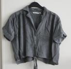 groen grijs blous  met knopen maat m, Kleding | Dames, Ophalen of Verzenden, Gedragen, Maat 38/40 (M), Groen