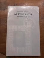 As Wie It Juster - Johannes Walinga, Ophalen of Verzenden, Gelezen, Nederland