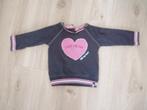 Grijs truitje QUAPI, Kinderen en Baby's, Babykleding | Maat 74, Ophalen of Verzenden, Zo goed als nieuw, Quapi, Truitje of Vestje