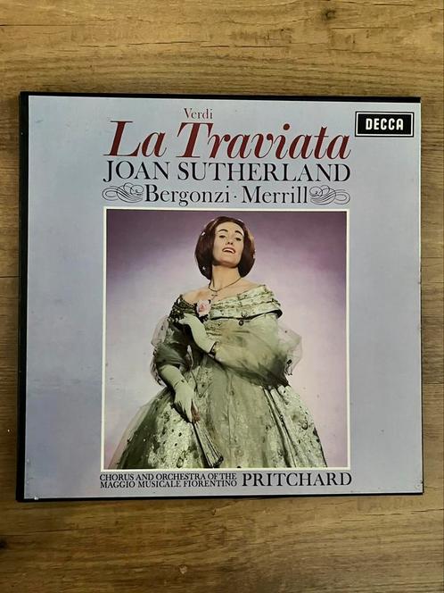 Verdi - La Traviata, Cd's en Dvd's, Vinyl | Klassiek, Zo goed als nieuw, Classicisme, Opera of Operette, Ophalen of Verzenden