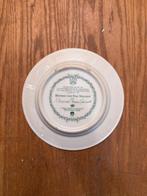 2 Herdenkingsborden, Verzamelen, Koninklijk Huis en Royalty, Ophalen, Zo goed als nieuw, Nederland, Servies