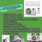 LG S12ET 3,5kw 12000Btu Complete Airco + installatie monteur, Verwarmen, Nieuw, 3 snelheden of meer, Ophalen of Verzenden