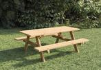 Picknicktafel | Douglas | Hardhout | Rond | Vierkant, Niet ingevuld, Nieuw, Inklapbaar, Rechthoekig