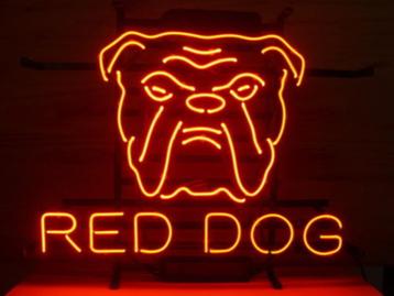 Red dog USA bier neon veel andere americana decoratie neons beschikbaar voor biedingen