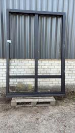 (153) Nieuw zwart kunststof vast raamkozijn, Ophalen, Kunststof, Raamkozijn, Nieuw