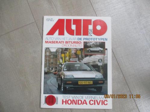 Oldtimerblad --- Autovisie +/- 1985  ( 3x ) . !!, Boeken, Auto's | Folders en Tijdschriften, Zo goed als nieuw, Algemeen, Ophalen of Verzenden