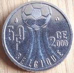 BELGIË : 50 francs 2000 FR WK Voetbal UNC, Postzegels en Munten, Munten | Europa | Niet-Euromunten, Ophalen of Verzenden, België