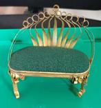 Mooi bankje 1:12 poppenhuis zonder popje, Ophalen of Verzenden, Zo goed als nieuw, Poppenhuis