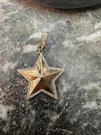 14k gouden prachtige ster hanger, Ophalen of Verzenden, Nieuw