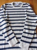 Blauw-wit gestreepte herentrui maat XXL, Overige kleuren, Overige maten, Ophalen of Verzenden, Zo goed als nieuw