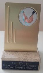 Vintage trofee bowlen prijsbeker bowling sport verzamelen, Verzenden, Gebruikt, Overige typen