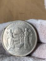 5 pengö Hongarije, Zilver, Ophalen of Verzenden, Losse munt, Hongarije