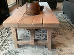Oud eiken salontafel, 100 tot 150 cm, Minder dan 50 cm, Rechthoekig, 50 tot 100 cm