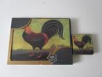Pimpernel 6 placemats en 6 onderzetters,  afwasbaar kurk., Ophalen of Verzenden, Gebruikt, Bord