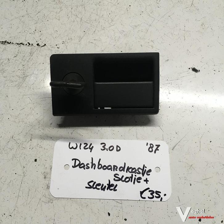 Mercedes W124  Dashboardkastje slot met sleutel 124 680 0084, Auto-onderdelen, Dashboard en Schakelaars, Gebruikt, Ophalen of Verzenden