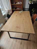 Eettafel JYSK 90x160, Ophalen, Zo goed als nieuw, Rechthoekig
