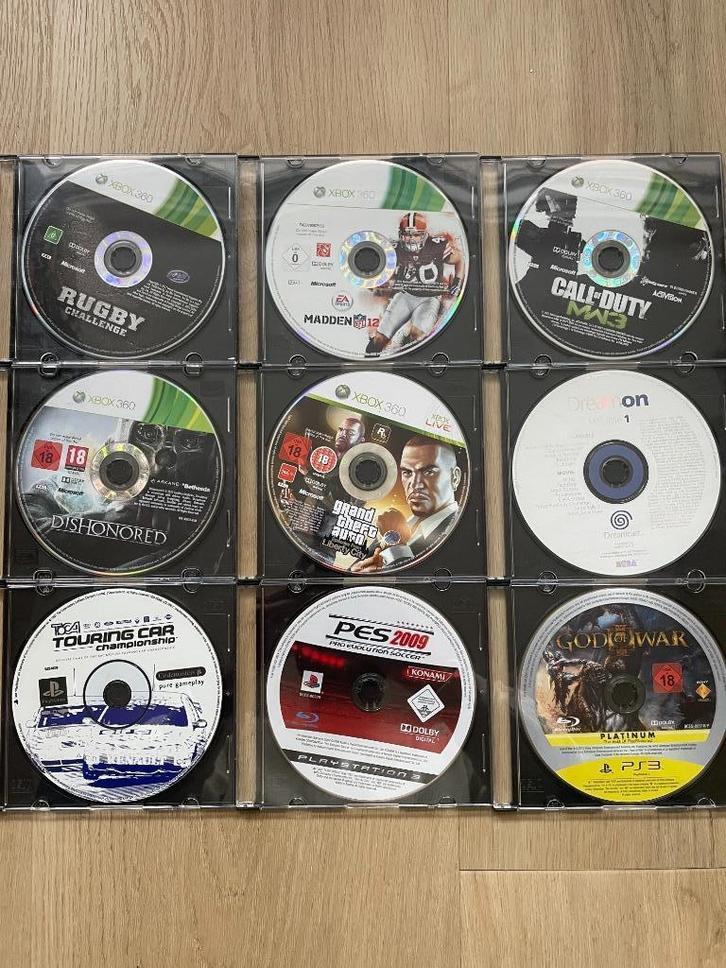 9 Spellen Xbox 360 Sega Dreamcast Playstation 3 Games, Spelcomputers en Games, Games | Sony PlayStation 3, Gebruikt, Avontuur en Actie