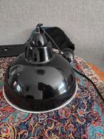 Industriële Hanglamp - Zwart Metaal, Huis en Inrichting, Lampen | Hanglampen, Gebruikt, Ophalen of Verzenden, Metaal, Minder dan 50 cm