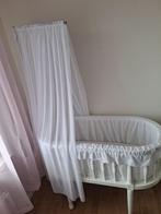Handgemaakte Wieg met Hemeltje & Nieuw Matras, Kinderen en Baby's, Ophalen, Zo goed als nieuw, Wieg