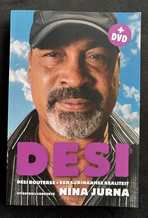 Desi Bouterse - Een Surinaamse Realiteit (incl. DVD), Boeken, Biografieën, Zo goed als nieuw, Politiek, Ophalen of Verzenden