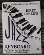 Jerry Coker's Jazz Keyboard, Muziek en Instrumenten, Les of Cursus, Ophalen of Verzenden, Zo goed als nieuw, Keyboard