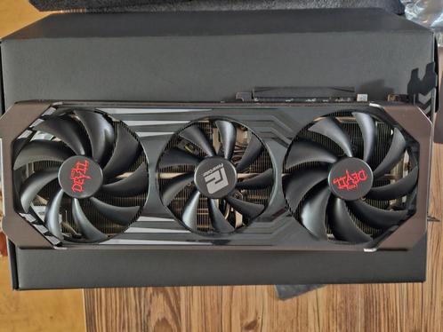 Power Color Red Devil AMD 6700XT, Computers en Software, Videokaarten, Zo goed als nieuw, AMD, PCI-Express 4.0, GDDR6, HDMI, DisplayPort