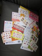 7 enveloppen met in elk 1 vel kinderpostzegels+rebusNIEUW, Ophalen of Verzenden, Na 1940, Postfris