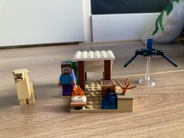 LEGO Minecraft 21251 - Steve’s woestijnexpeditie beschikbaar voor biedingen