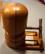 Antieke houten hoedenmakers conformateur, Ophalen of Verzenden