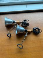 Vintage IKEA Daraf Klemlampen - Jaren 90 Design, Ophalen of Verzenden, Gebruikt, Hout