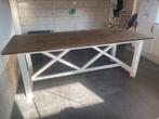 Riviera maison keuken/eettafel, Huis en Inrichting, Tafels | Eettafels, Ophalen, Gebruikt, Eikenhout, 200 cm of meer