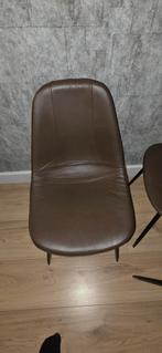 4 Steenrode Eetkamerstoelen - Onbeschadigd, Huis en Inrichting, Stoelen, Ophalen, Zo goed als nieuw, Vier, Rood