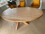 Teakhouten ovale tafel 220cmx120cm, Huis en Inrichting, Tafels | Eettafels, Ophalen, 100 tot 150 cm, Teakhout, 200 cm of meer