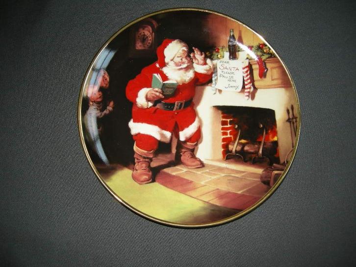 Kerst; diverse borden van Franklin Mint, Diversen, Kerst, Zo goed als nieuw, Ophalen of Verzenden