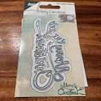 Snijmal 41 tekst joy merry Christmas, Ophalen of Verzenden, Zo goed als nieuw, Kerst, Pons of Mal