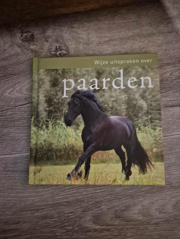 Wijze uitspraken over paarden beschikbaar voor biedingen