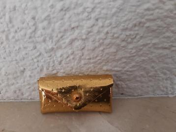 vintage barbie goudkleurig avondtasje / clutch jaren 60 beschikbaar voor biedingen