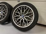 18inch BMW M5 Style Velgen set! A merk banden! 5x120, Auto-onderdelen, Banden en Velgen, 19 inch, Gebruikt, -, -