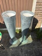 Planten bak staal, Tuin en Terras, Bloembakken en Plantenbakken, Ophalen, Zo goed als nieuw