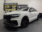 Audi Q8 55 TFSI e quattro Pro Line S|Pano|Matrix|Softclose|, Auto's, Gebruikt, Zwart, 2995 cc, Wit