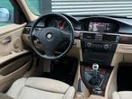 Leuke BMW 3-Serie 318i E91 FaceLift Sedan 2009/Navi/Apk/Ac!, Auto's, BMW, Beige, Blauw, Origineel Nederlands, Bedrijf