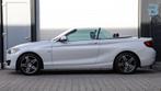 BMW 2 Serie Cabrio 218i Executive Sport-Line | Leder | Stoel, Auto's, BMW, 12 maanden, Gebruikt, 4 stoelen, Wit
